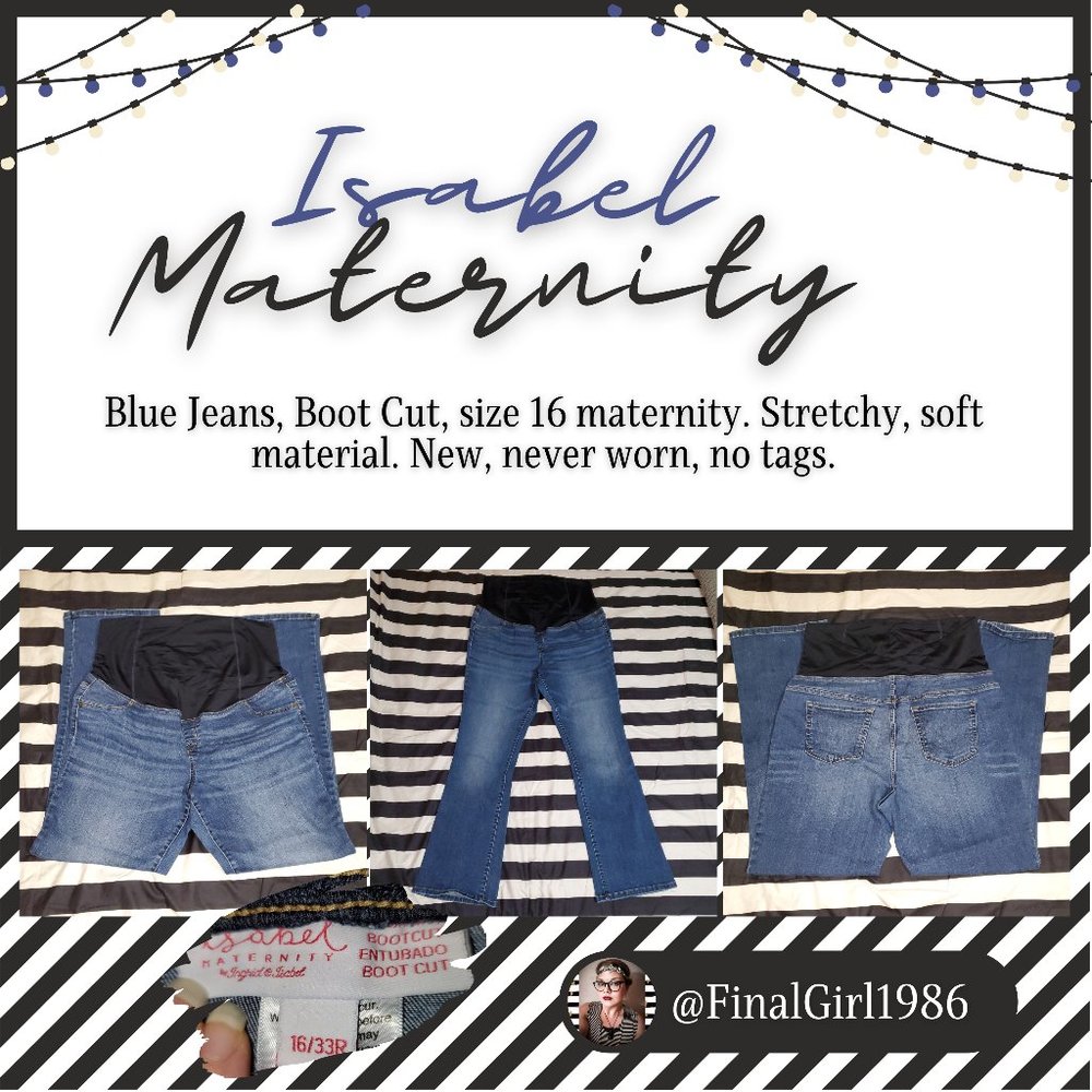Boot Cut Jeans Maternity